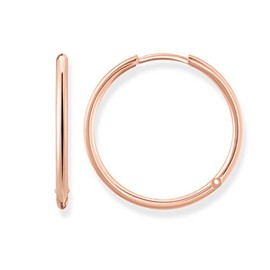 Thomas Sabo Women Silver Hoop Earrings - CR610-415-12