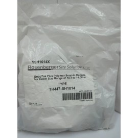 ROSENBERGER SNAP TAK PLUS SNAP-IN HANGER CABLE SIZE 10.1 TO 14.0 MM, TH447-SH1014, SSH1014X
