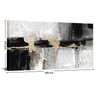 NutArtPic Black and White Canvas Artwork for Walls Abstract Canvas