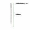 Movilideas - 20 Pieces Pipettes 5ml Plastic Transfer Pipettes Disposable