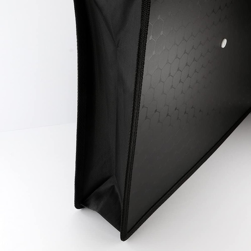 MPM Quality Plastic Folder for Documents - Document Bag with