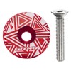 sourcing map 1-1/4 Headset Stem Top Cap Aluminum Alloy Bicycle