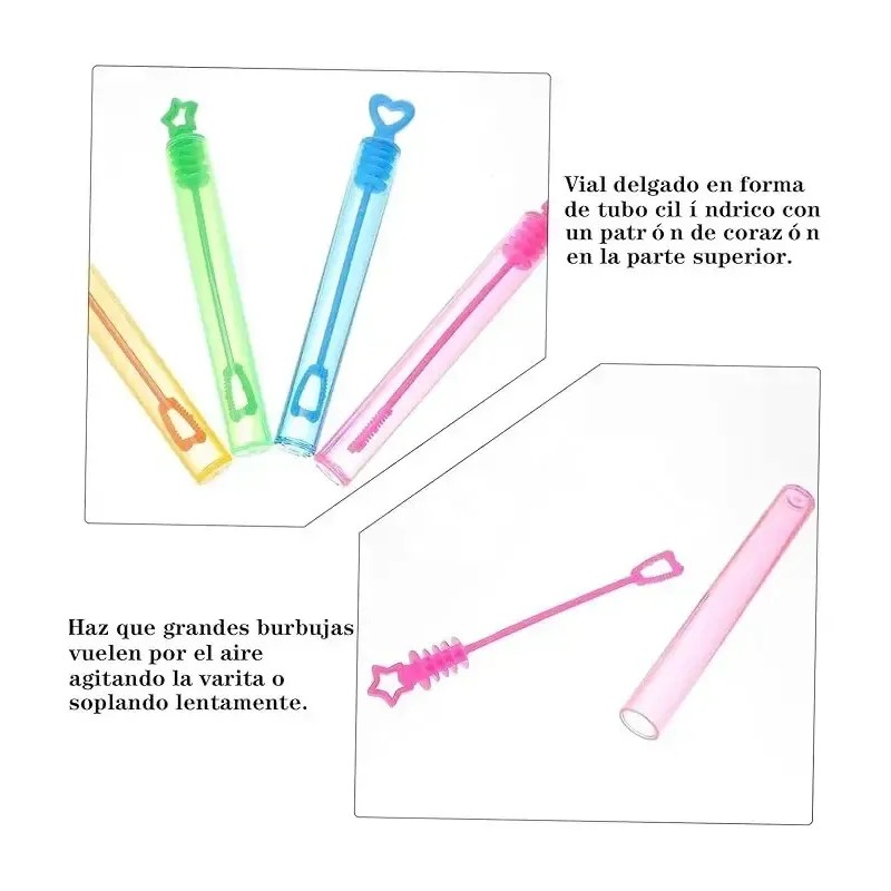 High Quality G . Tiri 48 Minijuguetes De Burbujas En