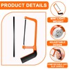 21 Pcs Hack Saw Set, 1 Pcs 26x17x9.5cm Mini Hacksaw