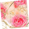 FOMIYES Romantic Rose Soap Flower Petals Basket Valentine's Day for