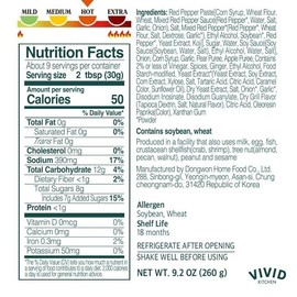 VIVID KITCHEN | Korean Fusion Sauces | Gochujang Hot Sauce | Korean Marinade