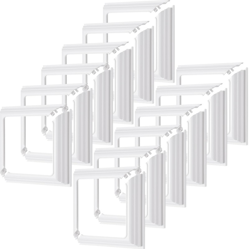 Canomo 4" x 4" Vinyl Post Skirts, Split Style Fence
