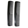COM-FOUR® 10 x Hair Comb, Fine and Coarse Toothed Hairdressing