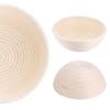Handmade Unbleached Natural Cane Banneton Proofing Basket Dough Bread Baking