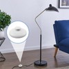 Floor Lamp Foot Switch White Round Foot Pedal Inline Switch