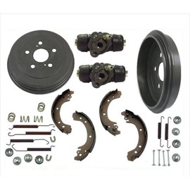 Medallion Auto Parts Drums Shoes & Wheel Cylinders for 03-08 Toyota Corolla VIN Starting in 1,2,3,4,5