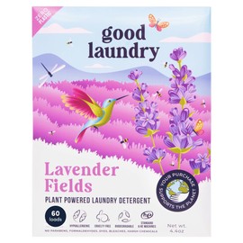 Good Laundry Detergent Sheets - Lavender Scented (60 Loads) - Eco-Friendly Laundry Detergent Sheets, Hypoallergenic, No Plastic Jugs or Waste - Based in the USA