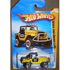 Hot Wheels 2010 041/240 New Models 41/44 Yellow Toyota Land Cruiser FJ40