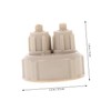 Mobestech 4Pcs Quick Screw Cap for DIY Reactor Easy to