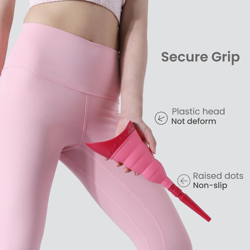 TRIPTIPS Pee Conch Foldable Female Urinal Device Portable Urinal for
