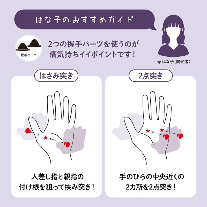 Doshisha GRT-2501PU Gorilla Handshake Electric Hand Care Timer 5 Minutes