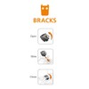 1 Pair 30 Colors Shoe Laces Safety Clip Innovative for