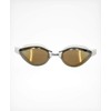 Huub Brownlee Acute Swim Goggle - White/Gold