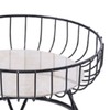 Countertop Fruit Bowl Multi Purpose Large Capacity Metal Wire Basket
