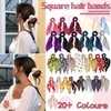 Chiffon Ponytail Scarf Bow Elastic Hair Rope Tie Scrunchies Ribbon