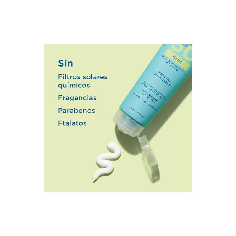 Blue Lizard Protector Solar Mineral Para Niños - SPF 50-148