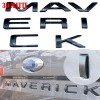 For 2022-2025 Maverick 0.3 in Matte Black Tailgate Insert Letters