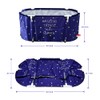 BESTHLS Portable Bathtub for Adult, Foldable Bathtub Portable Soaking Bath