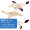 Baker Ross FX742 Pelican and Seagull Wooden Gliders - Pack