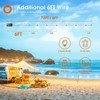 addlon 78(72+6) FT Solar String Lights Outdoor Waterproof with USB
