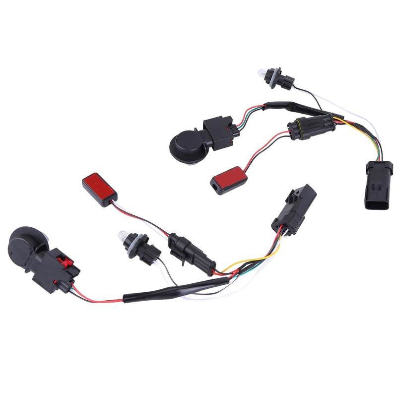 LED Tail Lights Wire Assembly Zcargel 1Pair LED Tail Lights