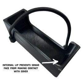 Anglers 3D Outpost Humminbird Mega Live 2 Transducer Travel Cover - MegaLIVE 2 Forward Facing Sonar