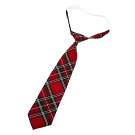 MEISH Men's Scottish Tartan Neck Tie Royal Stewart Plaid Neck Tie Perfect Scottish Highland Neck Tie for Men