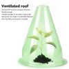 12Pcs Garden Cloches Plastic Multifunctional Plant Covers Protectors Dome Bell