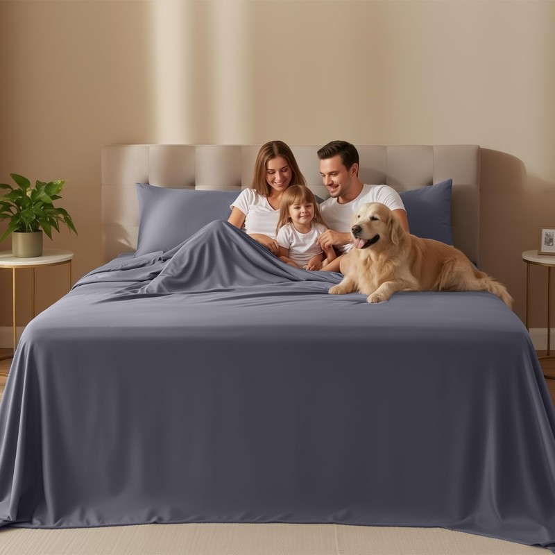 Utopia Bedding Queen Size Sheet Set – 4 Piece Bed