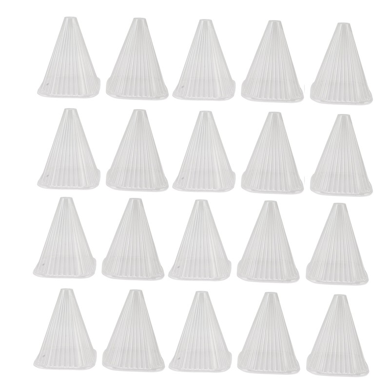 20Pcs Garden Cloche Frost Protection Transparent Rectangular Reusable Cloche Plant