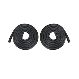 ECOTRIC Door Seals Rubber Weatherstrip Pair Set for 1973-1979 Ford Bronco F100 F150 F250 F350 Black