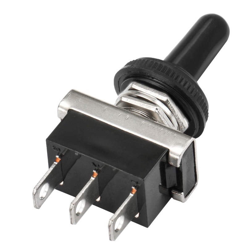 Heschen Toggle Switch, KN3D-103, On/Off/On (On/Off/On) Switch, 25A 12V, 3-Pin