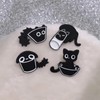 Creative Cat Themes Enamel Pins Set - Lovely Cats Brooch
