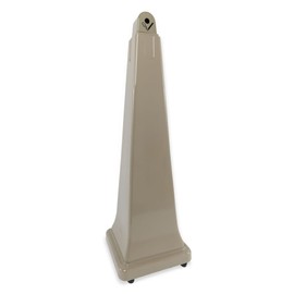 Rubbermaid Commercial Products FG257088BEIG GroundsKeeper Smoking Management Station, Beige