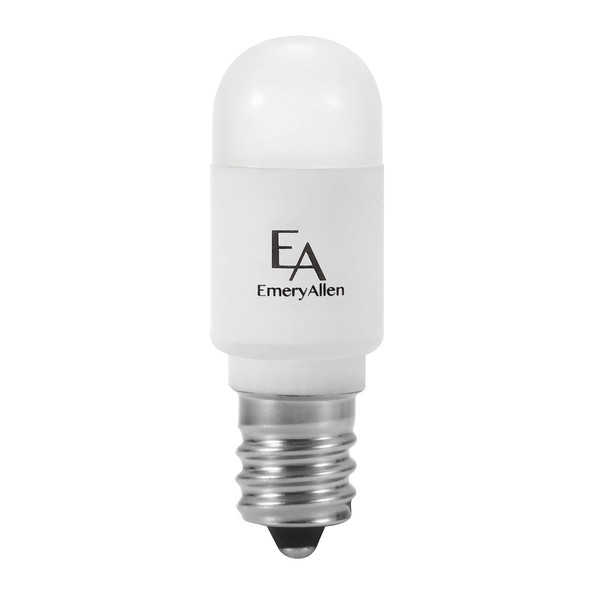 EmeryAllen EA-E12-2.5W-COB-279F-D RoHS Compliant Dimmable Candelabra Base LED Light Bulb, 120V-2.5Watt (20W Equivalent) 250 Lumens, 2700K, 1 Pcs