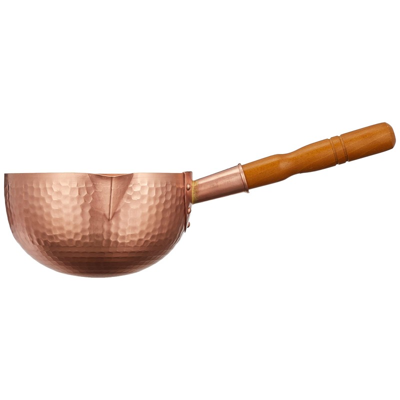 Marushin Copperware, Boujou Pot, Pure Copper, 7.1 inches (18 cm),
