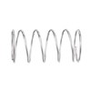sourcing map Compression Spring,304 Stainless Steel,18mm OD,1mm Wire Size,9mm Compressed