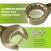 WEDO Non-Sparking Combination Wrench, Spark-free Safety Combination Spanner, Aluminum Bronze,