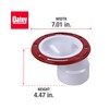 Oatey 43501 3-4 in. Off Closet Flange