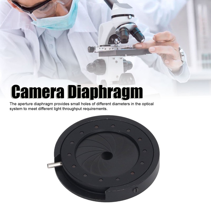M36 Aperture Diaphragm 4.5‑25mm Bore Diameter Adjustable Camera Lens Iris