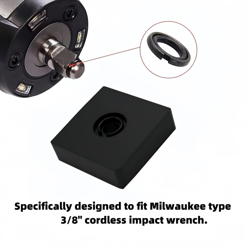 (12 Sets) 3/8" Impact Retaining Ring Clip Impact Friction Ring