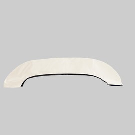 Savvycraft Bimini Top Storage Boot 97"-103" Width White Color, Waterproof UV Protection Bimini Top Replacement Boot, Fit Round Tube