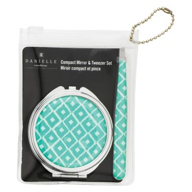 Danielle Creations Exotic Escapes Compact and Tweezer Set