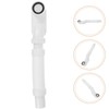 Uonlytech Bathtub Shower Drain Flexible Freestanding Tub Drain Kit Low