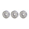 20PCS Miniature Ball Bearings Lightweight Iron Sealed Deep Groove Bearing